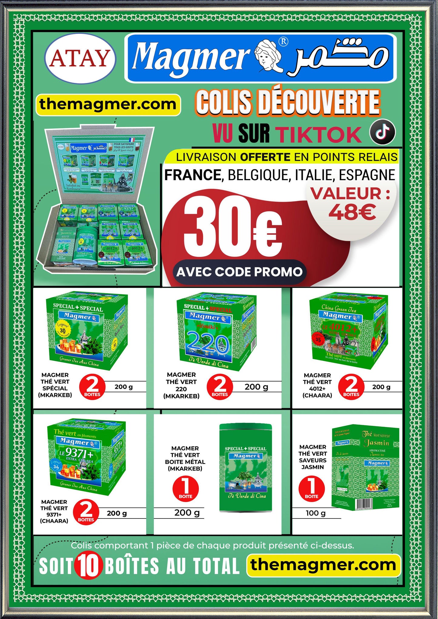 Colis Découverte ATAY Magmer