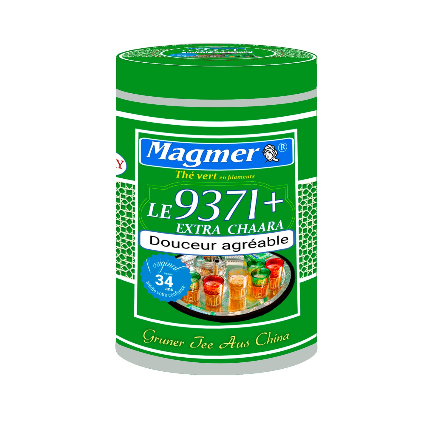 Thé vert 9371+ - Boite métallique 200gr