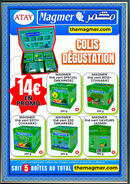 Colis Dégustation 5 Atay Magmer