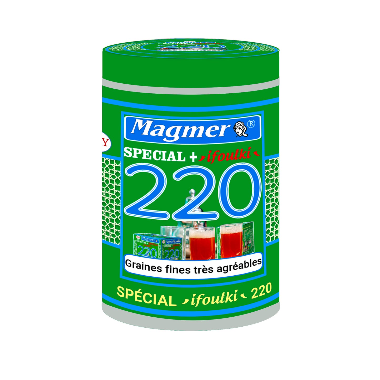 Thé vert MAGMER 220 - Boite métallique 200gr