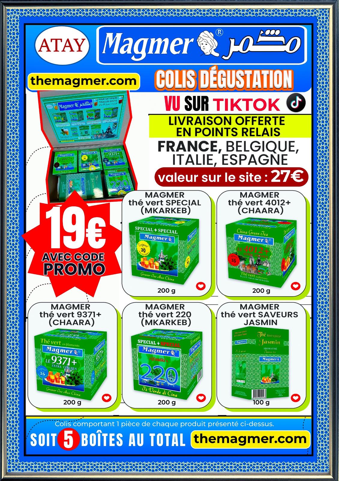 Colis dégustation Atay Magmer