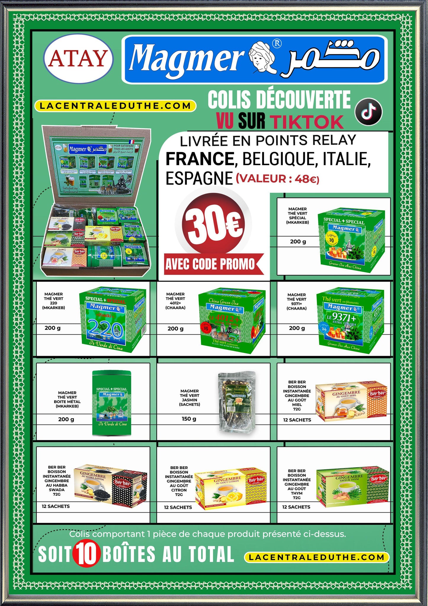 Colis Découverte ATAY Magmer