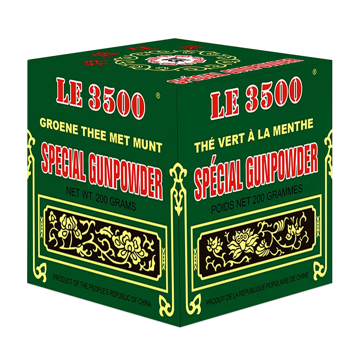 Le 3500 Thé vert standard |  Préparation classique thé à la menthe