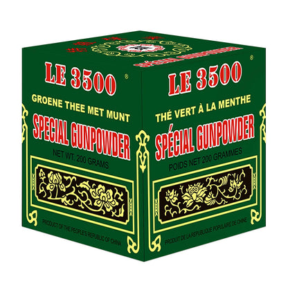 Le 3500 Thé vert standard |  Préparation classique thé à la menthe